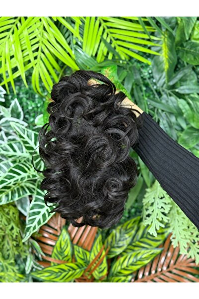 Doruk Hair Plus modeli gerçek saç siyah