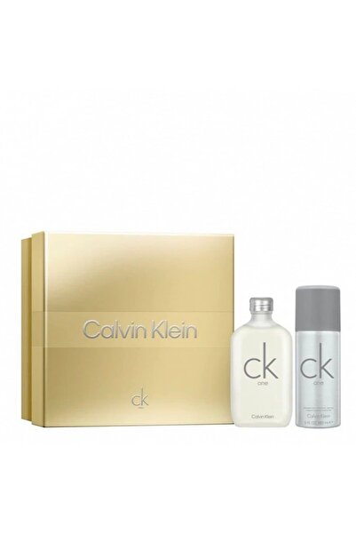 Calvin Klein CK One, Set Unisex, Eau De Toilette 100 ml (EDT) + Deodorant Spray 150 ml
