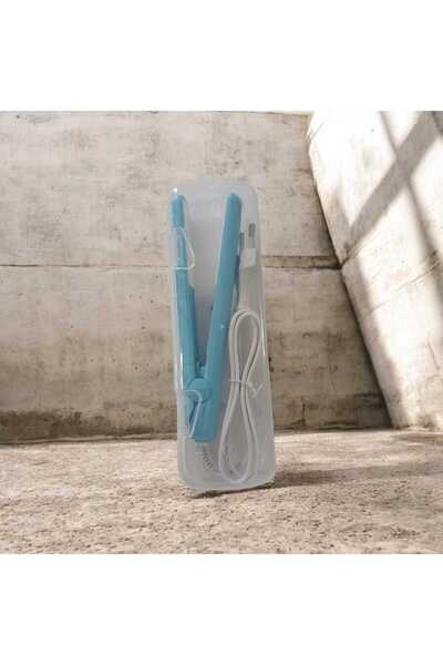 AHİRA Seyahat Tipi Mini Saç Düzleştirici Saç Maşası Seramik Plaka