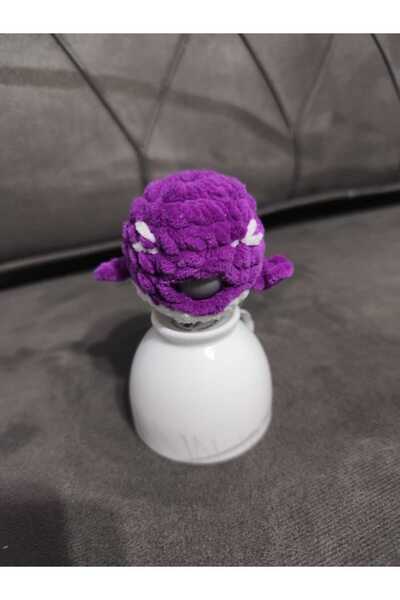 Bybaykuş Sakız Şişiren balık amigurumi 9 cm