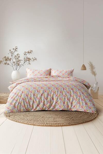 Doqu Home Σετ Παπλωματοθήκης Festival Blaze Διπλό