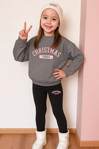 ESLA KİDS Сезонен комплект от горна и долна част от плат за момичета