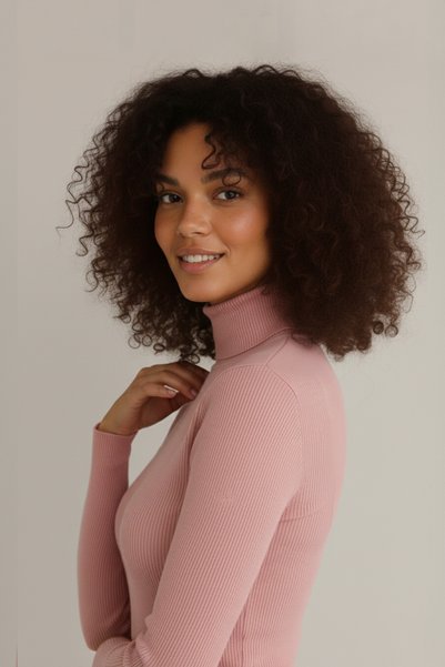 beuivo Unisex Ribbed Knit Stretch Fabric Cotton Body Turtleneck Slimfit High Neck Sweater