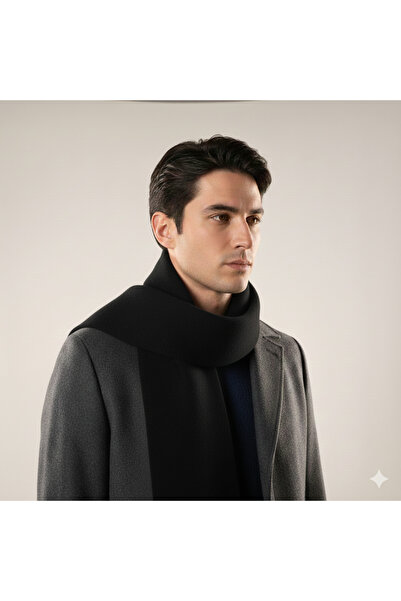 Etoile Studio نمط عادي، وشاح رجالي، قصة عصرية، يحافظ على الدفء.