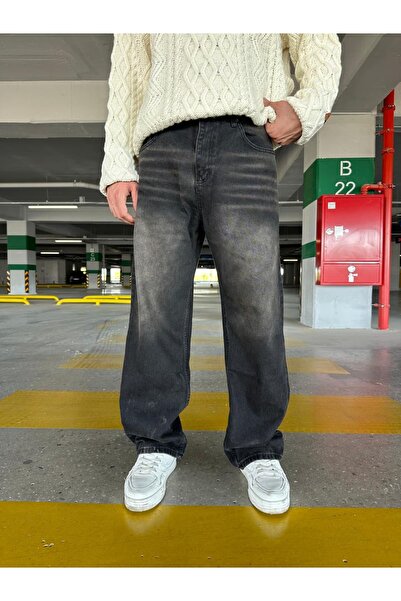 Wıde Brown Baggy Pantolon Alx