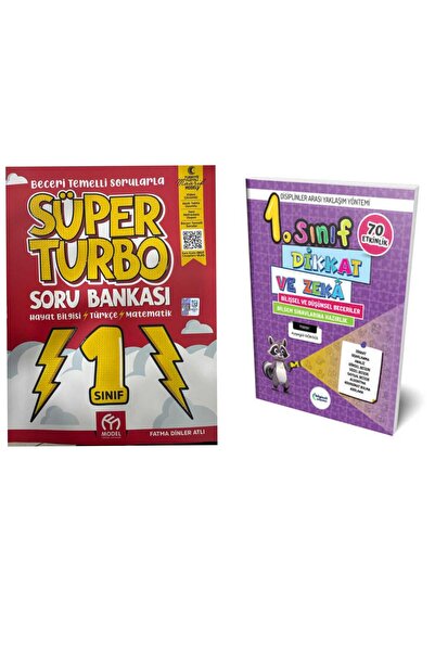 MODEL EĞİTİM YAYINCILIK 1. Sınıf Süper Turbo Tüm Dersler Soru Bankası Yeni Ne...