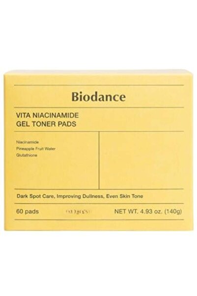 Biodance Vita Niacinamide Gel Toner Pads - 60 Pieces