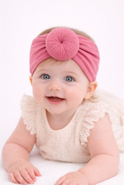 Superbaby Φαρδιά κορδέλα για τουρμπάνι - ροζ