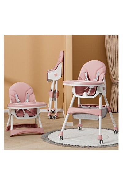 molody كرسي طعام للأطفال قابل للتعديل 2 في 1 مع صينية قابلة للإزالة وحزام أما...