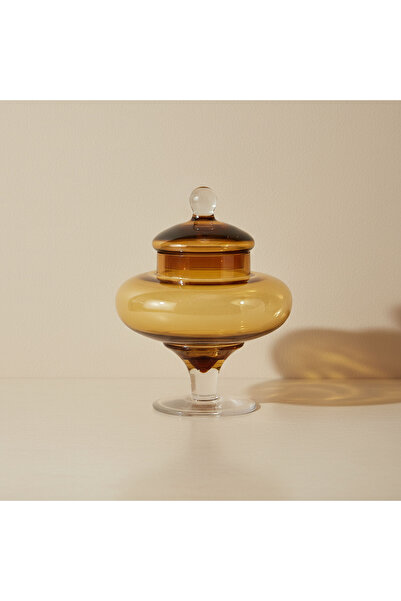 Generic Pedro Heavy Glass Decorative Bowl - 20x25 cm