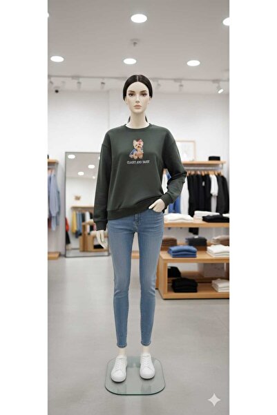 MARIQUITA Köpek Nakış Sweatshirt