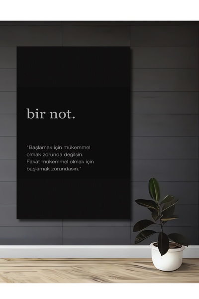 Teona Ahşap Motivasyonel Yazı Görünümlü Ahşap Dekoratif Ev,Antre,Salon,Ofis,M...