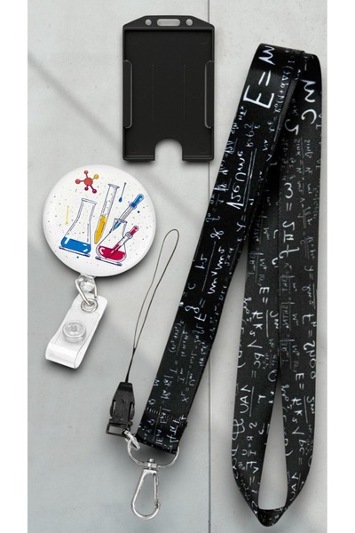 chic crazze مجموعة حبال تعليق للهاتف بتصميم فارمولا الفيزياء E=mc²، مجموعة من...