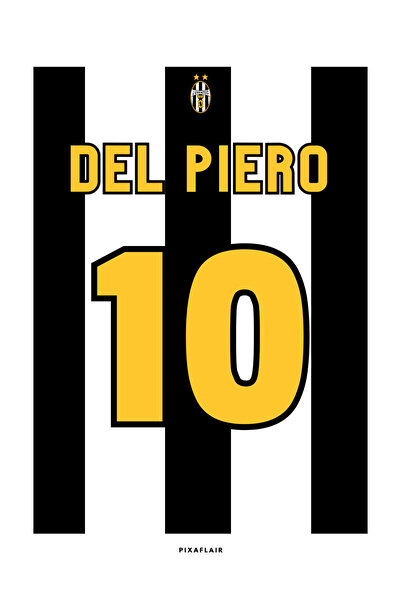 Pixaflair - Alessandro Del Piero - Çerçevesiz Poster
