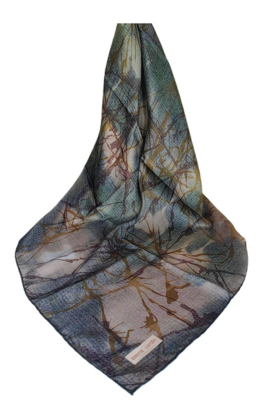 Pierre Cardin Silk Crepe Satin Scarf 2026 Winter Season 9080230-351