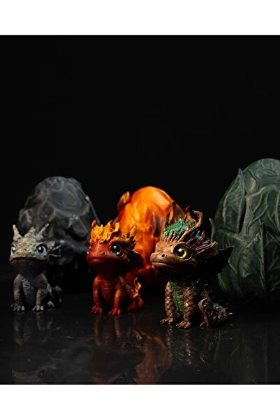 Genel Markalar Sürpriz Ejderha Yumurtası İçinde Ejderha Var! 15 CM (DEV BOY)