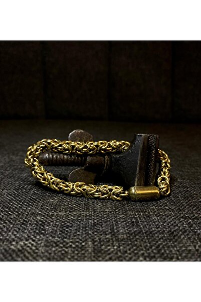Ozelyn Craft zincir bileklik Bronz Kral zinciri
