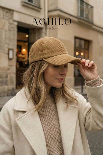 Aghilo Șapcă din velur lavabil premium – unisex, atemporală și minimalistă