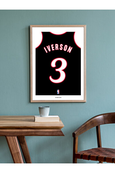 Pixaflair - Allen Iverson - Çerçevesiz Poster