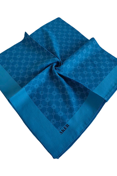 Aker وشاح مونوغرام أنيق 1090500-923