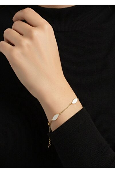 AKSESUARIM Women's Enameled Steel Bracelet