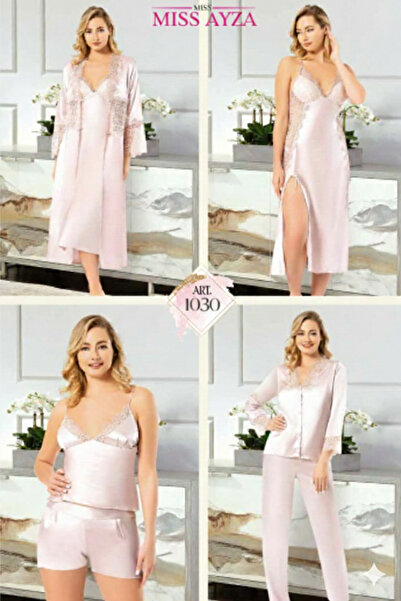 MİSS AYZA İÇTEN GELEN ŞIKLIK MissAyza 1030 SATIN DE MĂTĂRĂ, SET DE 6 PIESE, C...