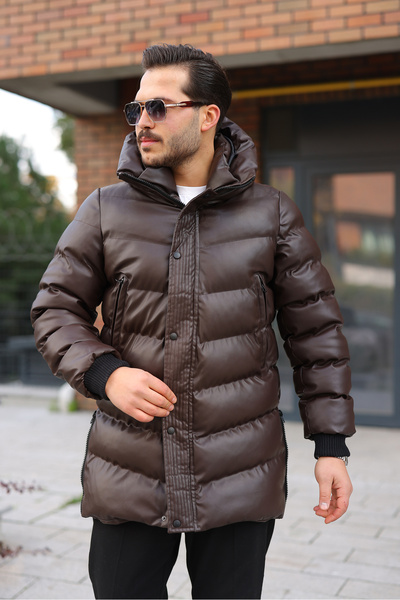 MODAEMAS PABUCĂ DE PIELE DE IARNĂ BĂRBAȚI