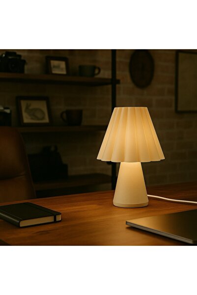 METU SHOP Efsane Klasik Masa Lambası Abajur Tasarım Başlık ve Gövde