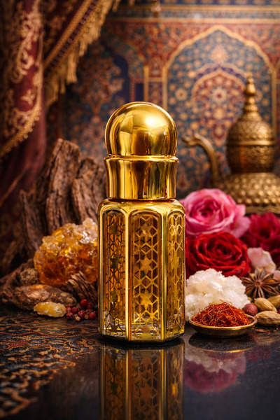 AROMENZA Osmanî Oud 6 ml Yüksek Kaliteli Konsantre Saf Oud Yağı Premium Cam S...