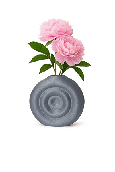 Findify Store 3D Decorative Bohemian Style Nordic Minimal Infinity Themed Vase 14 cm