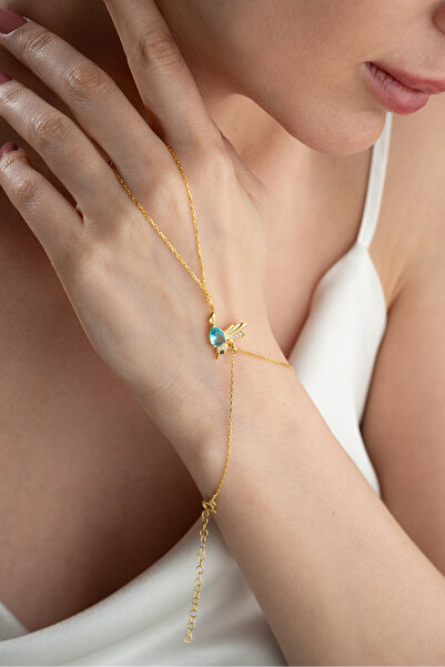 Silvano Jewelry 925 Ayar Gümüş Arı Kuşu Şahmaran