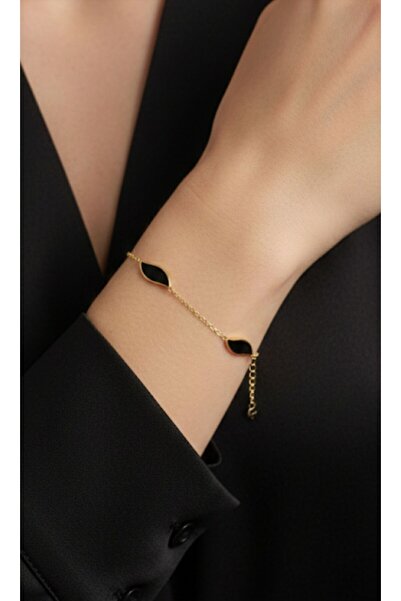 AKSESUARIM Women's Enameled Steel Bracelet