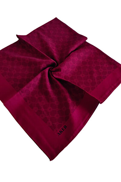 Aker وشاح مونوغرام أنيق 1090500-941