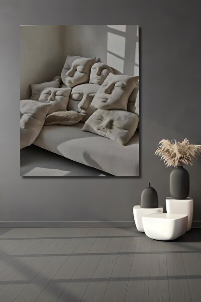 Teona Ahşap Τέχνη Προσώπων Μοντέρνα Ξύλινη Διακοσμητική Ζωγραφική