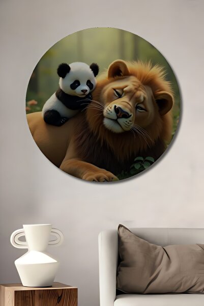 Teona Ahşap Pictură decorativă din lemn cu aspect de pictură în ulei cu temat...