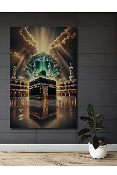 Teona Ahşap Tablou decorativ din lemn cu aspect de pictură în ulei, inspirat ...