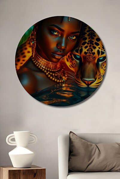 Teona Ahşap Εξαιρετική ζωγραφική τοίχου με εφέ ελαιογραφίας με θέμα τη Βασίλι...