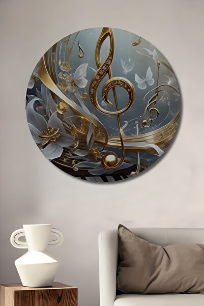 Teona Ahşap Tablou decorativ din lemn cu aspect de pictură în ulei, cu note a...