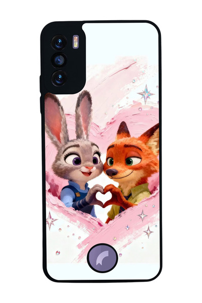 Reeder S19 Max Pro S Uyumlu Zootropolis Tasarımlı Glossy Premium Kılıf