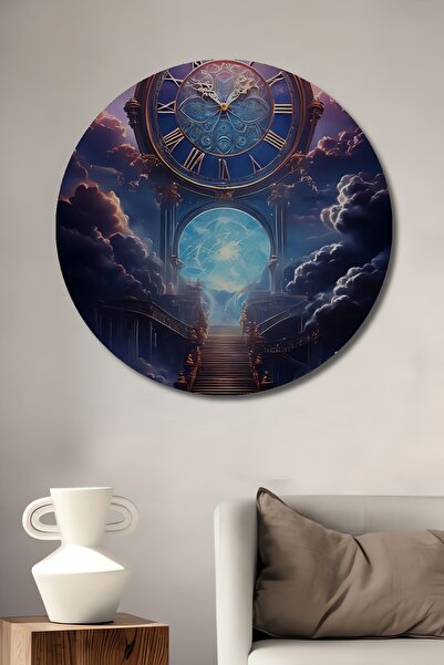 Teona Ahşap Pictură decorativă din lemn „Poarta Cerească Transcendentă”, Pict...