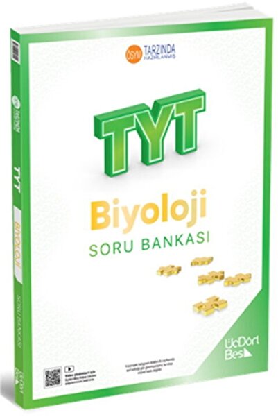 Üç Dört Beş Yayıncılık Üç Dört Beş 2026 FKB- TYT FİZİK, KİMYA, BİYOLOJİ SORU BANKASI