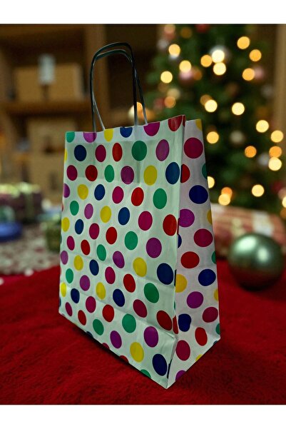 NadirAmbalaj Karton Çanta Burgu Sap Hediyelik 25X12X32 cm 25 Adet