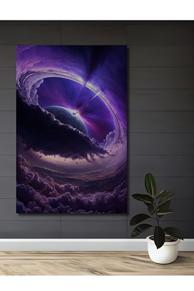 Teona Ahşap Tablou decorativ din lemn cu aspect de pictură în ulei, tematică ...