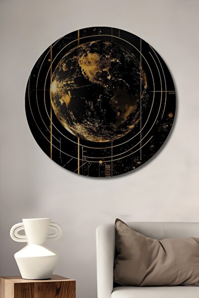 Teona Ahşap Epoca de Aur Artă abstractă mondială Pictură decorativă din lemn ...