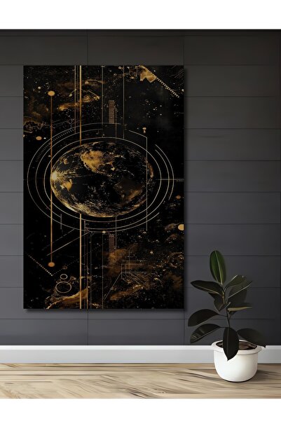 Teona Ahşap Epoca de Aur Artă abstractă mondială Tablou decorativ din lemn