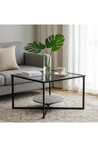 SADANHOME طاولة قهوة حديثة لغرفة المعيشة 45X75x75 سم