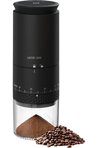 Green Lion مطحنة قهوة كهربائية محمولة من Grind Pro