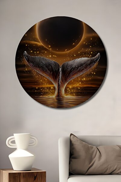 Teona Ahşap Pictură decorativă din lemn cu aspect de pictură în ulei cu coadă...