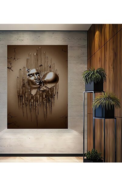 Teona Ahşap Ice-Cold Faces Artă Modernă Tablou Decorativ din Lemn