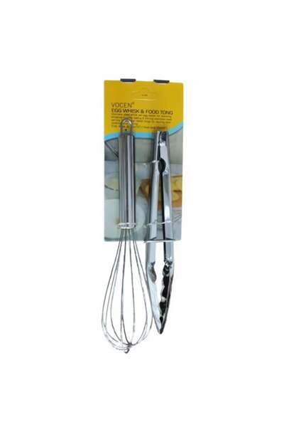 FOFANA Egg Beater and Food Tongs - AL-10367